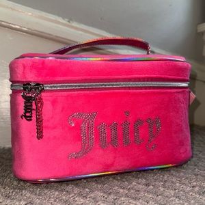 NWT Juicy Couture Train Case Makeup Bag